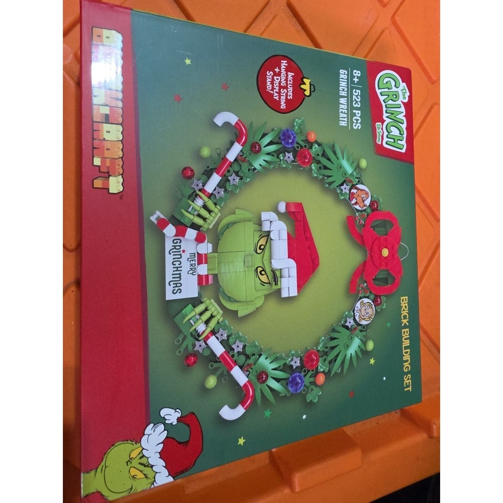 Dr. Seuss The Grinch Grinch‎ Wreath Brick Building Set